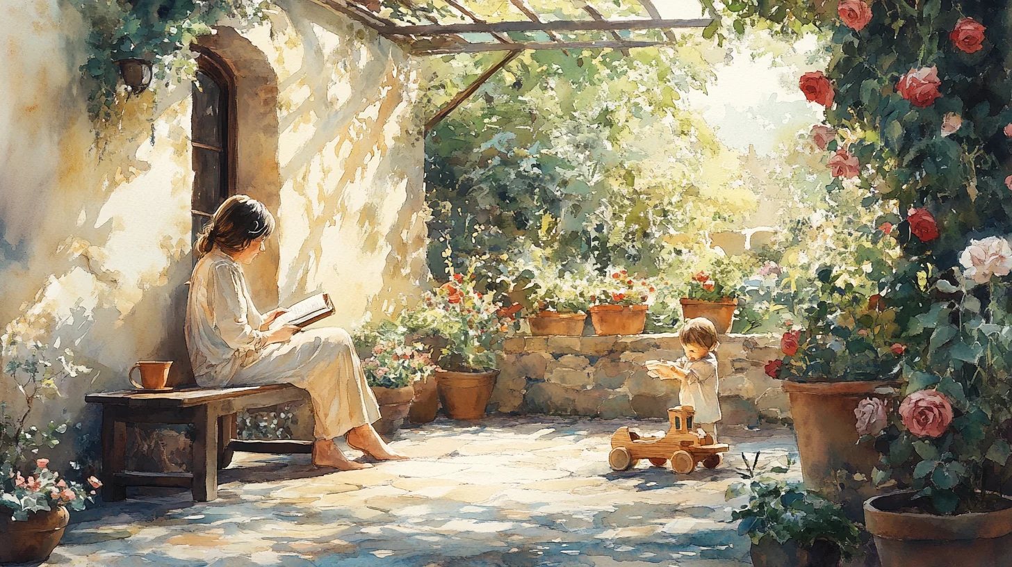 Le Jardin — suivi famille dans Mira